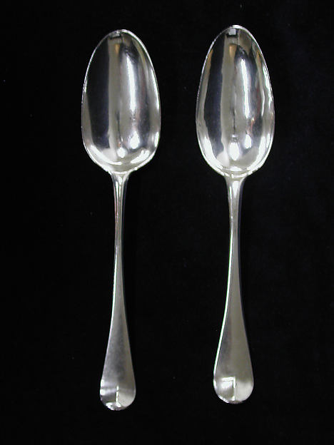 Two spoons by William Tant, The Metropolitan Museum of Art